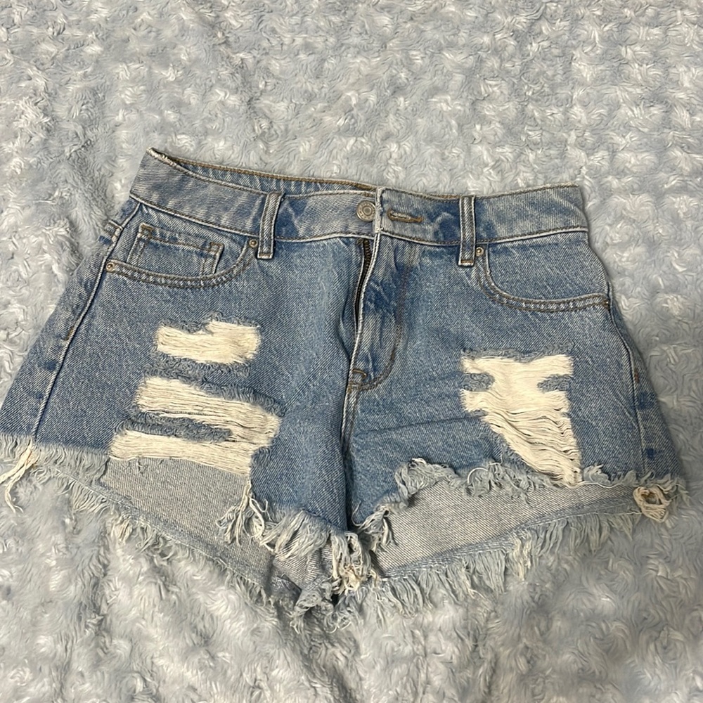 Pacsun High Rise Festival Jean Shorts